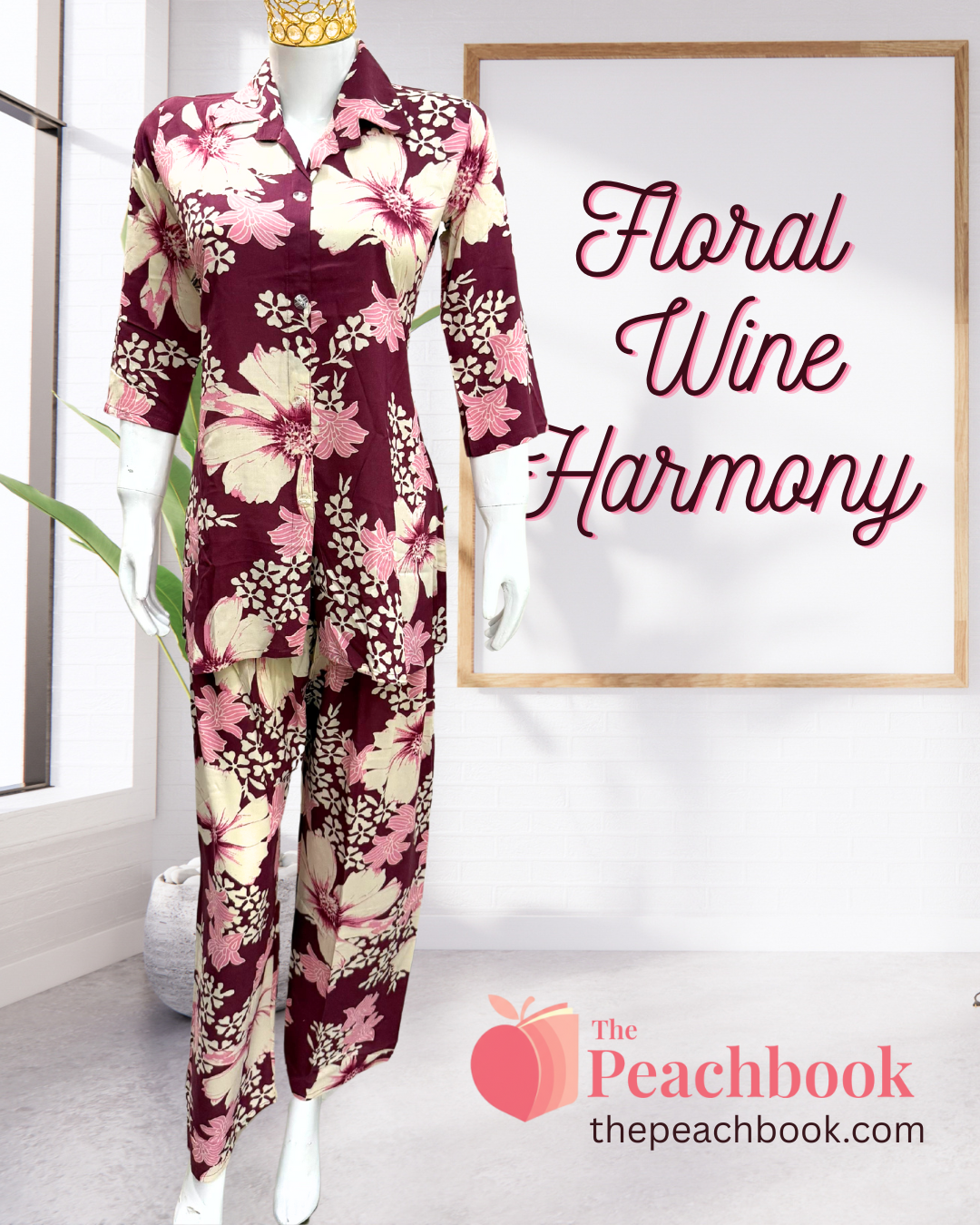Floral Wine Harmony
