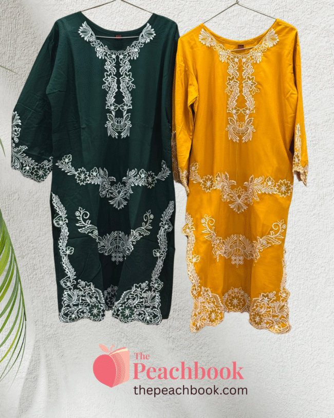Floral Embroidary Cord Set - Image 2