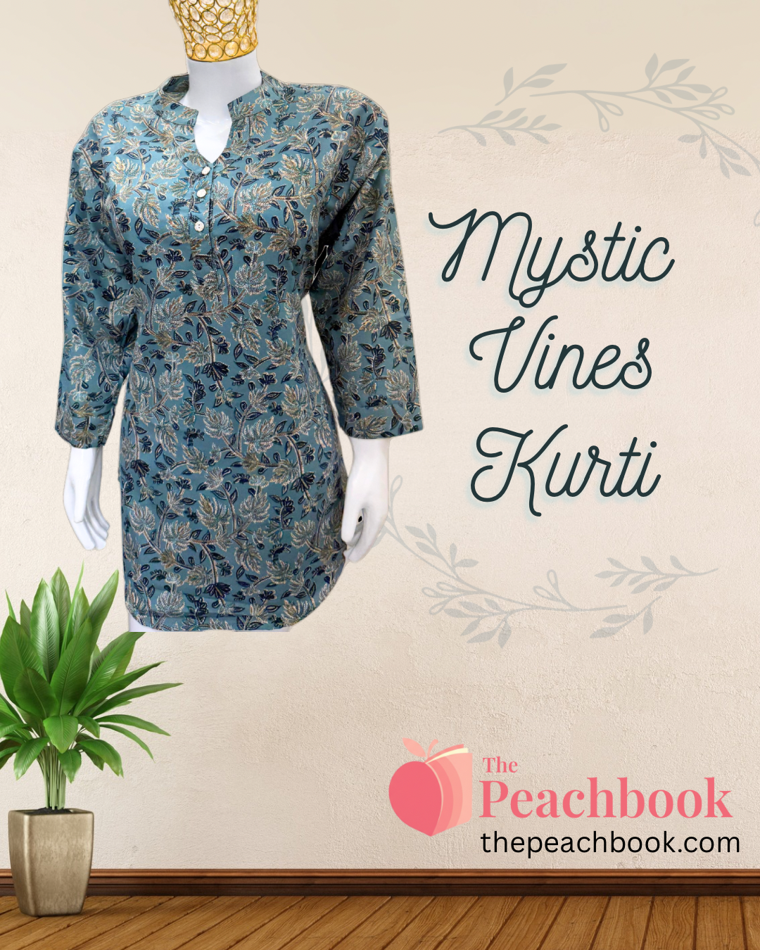 Mystic Vines Kurti